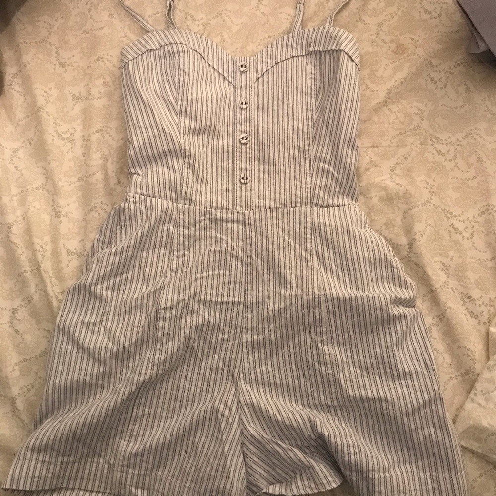 Abercrombie Striped Romper